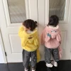 Children's cartoon plush coat 22 Winter Children's cartoon hooded fur coat, Children's winter thickened cotton coat with cotton lining Application Scenario